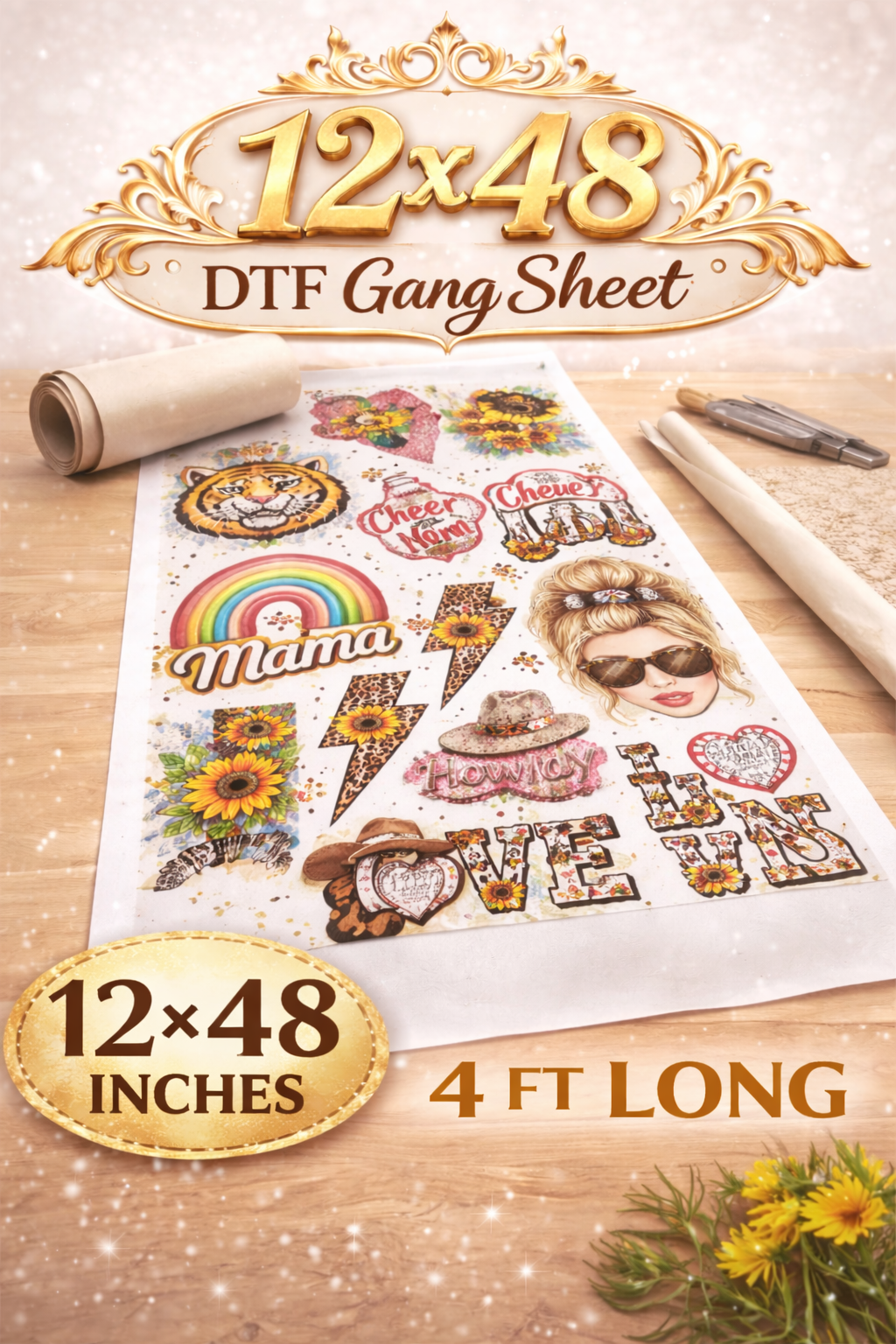 DTF Gang Sheets (Build a Gang Sheet)