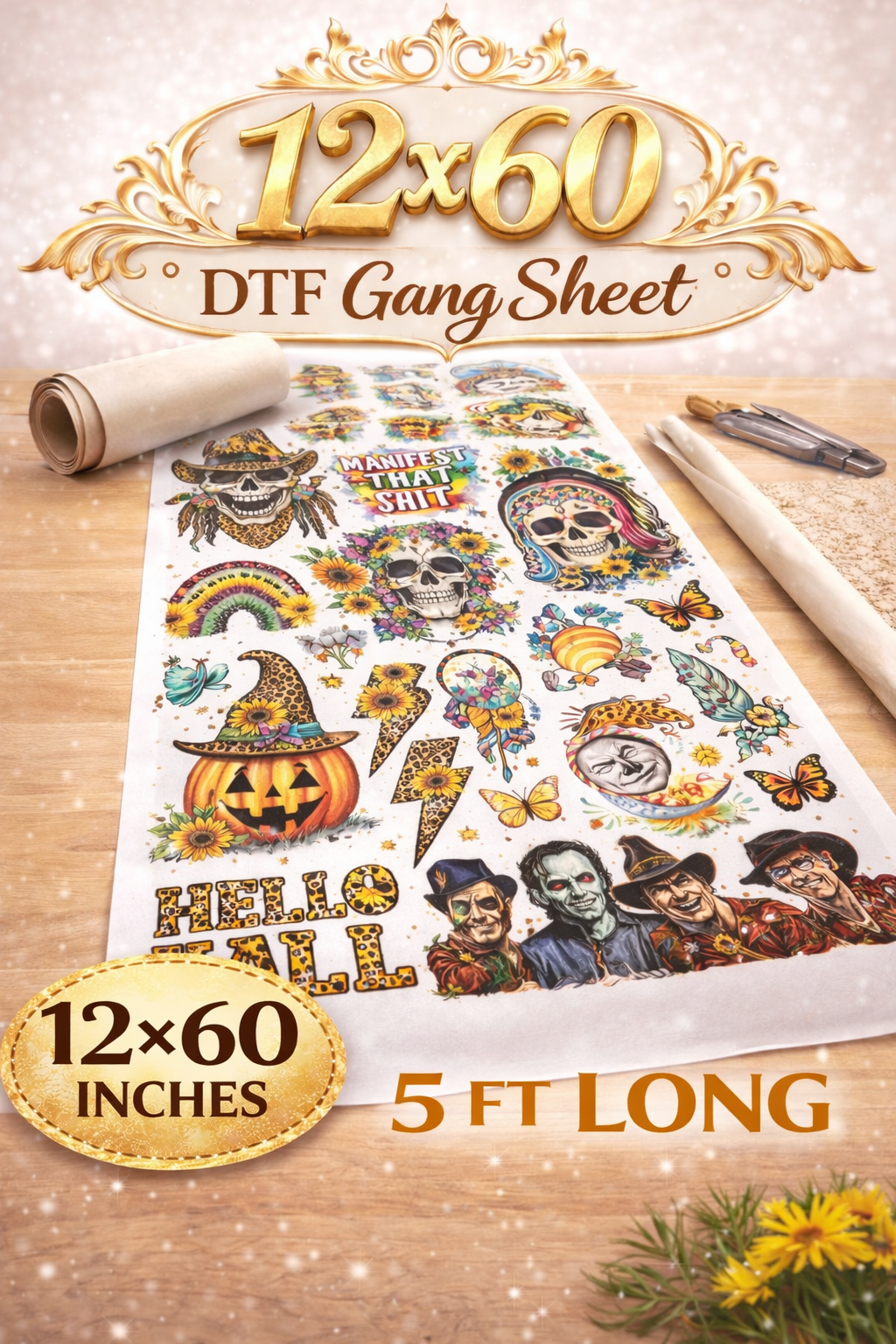 DTF Gang Sheets (Build a Gang Sheet)